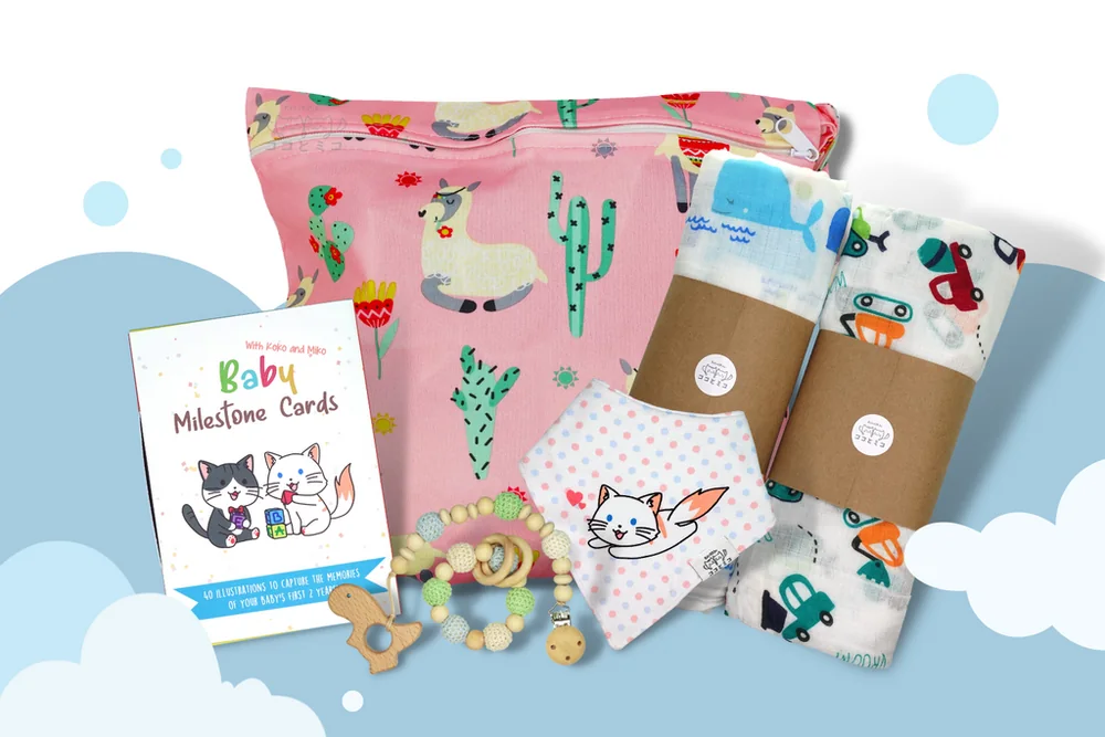 A selection of Koko and Miko baby essentials